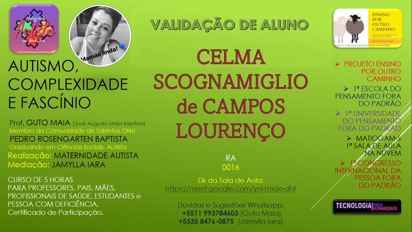 Celma Scognamiglio de Campos Lourenço