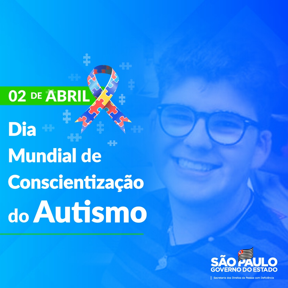 DIA DE CONSCIENTIZAÇÃO DO AUTISMO 2.04.2021