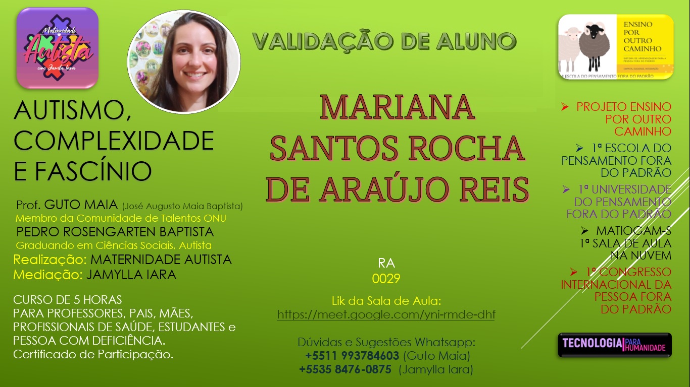 Mariana Santos Rocha de Araújo Reis