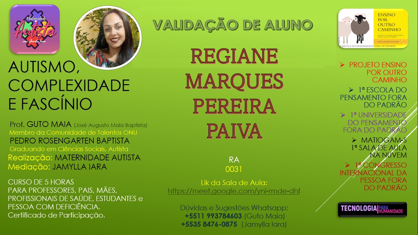 Regiane Marques Pereira Paiva